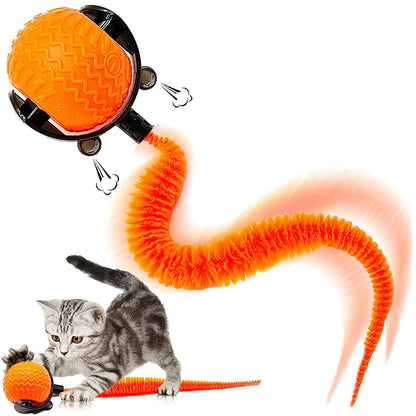 TippyCare 2025 Interactive Cat Toy – 360° Automatic Rolling Ball